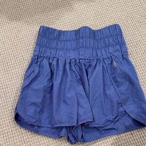 Free People Movement Blue Women's Shorts